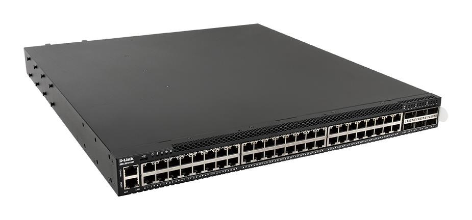 D-Link DXS-3610-54T/SI L3 stackable switch, 48x 10G RJ45, 6x 40G/100G QSFP28